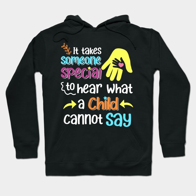 Speech Therapist Speech Language Pathologist SLP Hoodie by psiloveyou